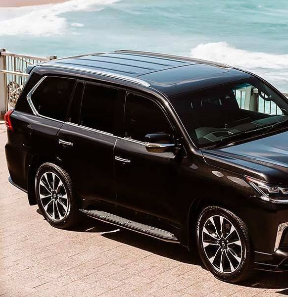 Рейлинги для Lexus LX 570 2015- Оригинал 63470-60080, 63460-60130 400783 фото