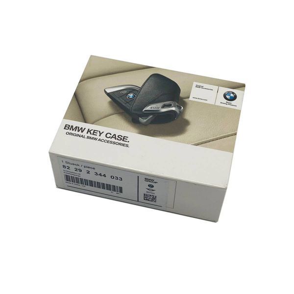 Чехол для ключей BMW Leather Key Case Mokka 82292408819 415315 фото