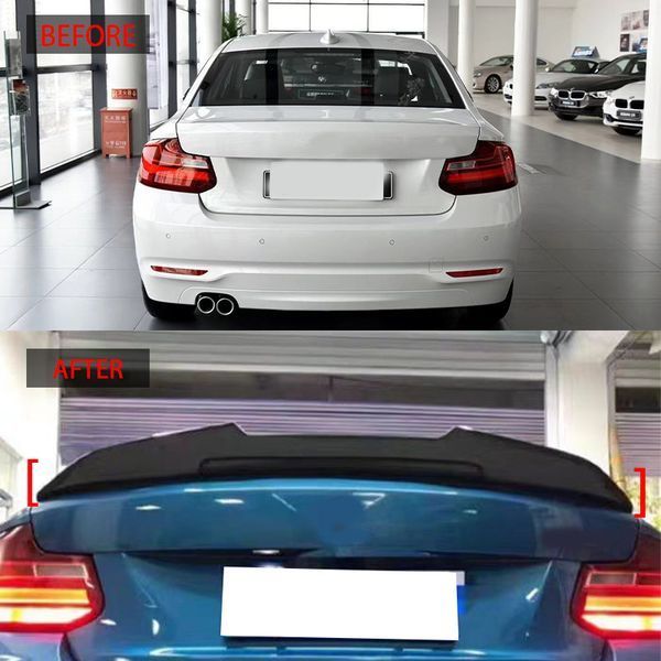 Спойлер на BMW 2 F22 2014-2021 PSM Style чорний глянець 521704 фото