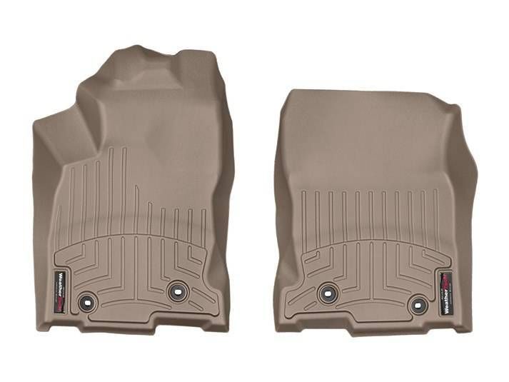 3D килимки для Lexus NX 2014- бежеві передні WeatherTech 457491 46518 фото