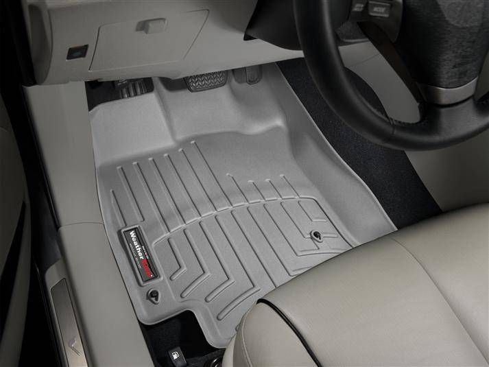3D килимки для Toyota Venza 2008-2011 сірі передні WeatherTech 461831 46972 фото