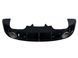 Диффузор (заднего бампера) Full Black/Chrome Pipe (в стиле RSQ5 + лед стоп) на Audi Q5 2012-2016 430275 фото 2
