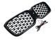 Ноздры Черный глянец LED (Iconic Glow) Diamond на BMW X3 G01 2022-2024 года 522732 фото 5