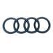 Автологотип емблема чорні кільця Audi Q5 2020- Black Edition в решітку радіатора 80A853605CT94 401654 фото 9