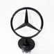Автологотип эмблема прицел на капот Mercedes-Benz E-Class W212 черный глянец A2218800086 523442 фото 9