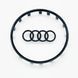 Логотип емблема шильдик на кермо Audi S-Line чорний глянець 423913 фото 1
