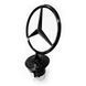 Автологотип эмблема прицел на капот Mercedes-Benz E-Class W212 черный глянец A2218800086 523442 фото 2