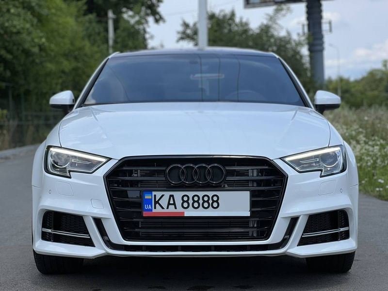 Передній бампер на Audi A3 2016-2020 стиль S3 V2 428691 фото Передній бампер на Audi A3 2016-2020 стиль S3 V2 428691 фото