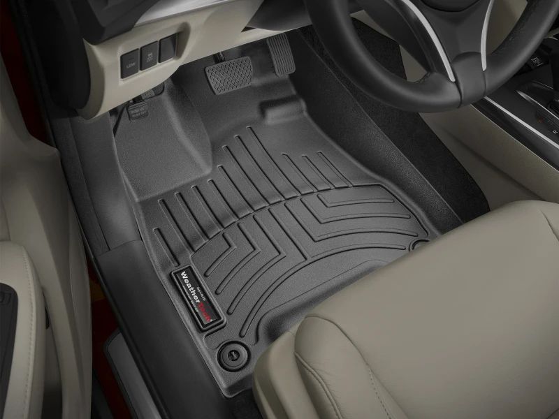 3D коврики для Acura MDX 2014-2020 черные передние WeatherTech 445761 46095 фото