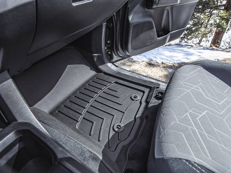 3D килимки для Dodge Durango 2015- чорні 3 ряд Bench seating WeatherTech HP 443243IM 320988 фото