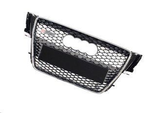 Решітка радіатора на Audi A5 2007-2011 стиль RS5 Chrome Black 427288 фото