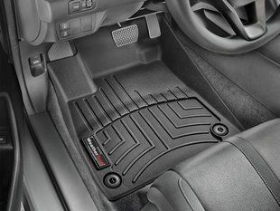 3D килимки для Honda Accord 2017- чорні передні WeatherTech 4412641 141364 фото