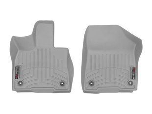 3D килимки для Toyota Sienna 2021- сірі передні WeatherTech 4616411 242519 фото
