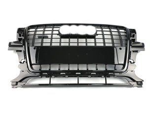 Решітка радіатора на Audi Q5 2008-2012 стиль SQ5 Black 427418 фото