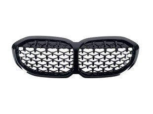 Решітка радіатора на BMW 1 F40, F41 2019-2023 Diamond Black 429102 фото