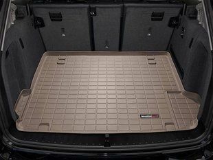 Килимок у багажник для BMW X3 F25 2010-2017 бежевий WeatherTech 41497 45889 фото