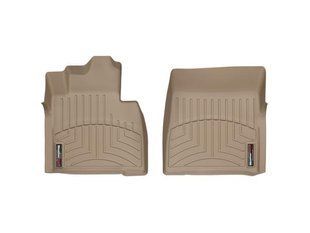 3D килимки для Mercedes G-class W463 2002-2012 бежеві передні WeatherTech 452211 141720 фото