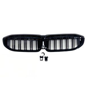 Решітка радіатора на BMW 3 G20, G21 2018-2022 Black BMW-G20191 240904 фото