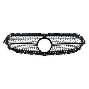 Решетка радиатора на Mercedes E-class W213 2020-2023 Diamond Black под камеру 522033 фото