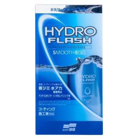 Защитный агент Soft99 Smooth Egg Hydro Flash 230 мл с гидрофильным эффектом и глянцевым блеском 417700 фото
