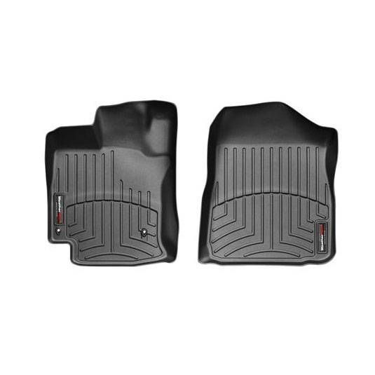 3D килимки для Toyota Venza 2008-2011 чорні передні WeatherTech 441831 46973 фото