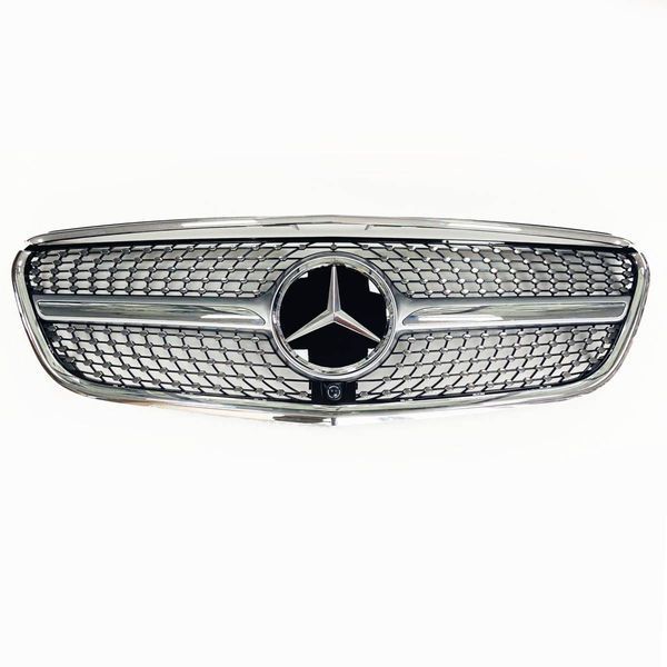 Решетка радиатора на Mercedes Vito W447 2014-2019 Diamond Silver 427584 фото