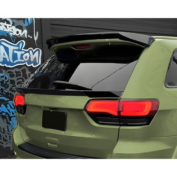 Спойлер на машину Jeep Grand Cherokee 2013-2021 Нижний Mid Wing Черный глянец 522368 фото