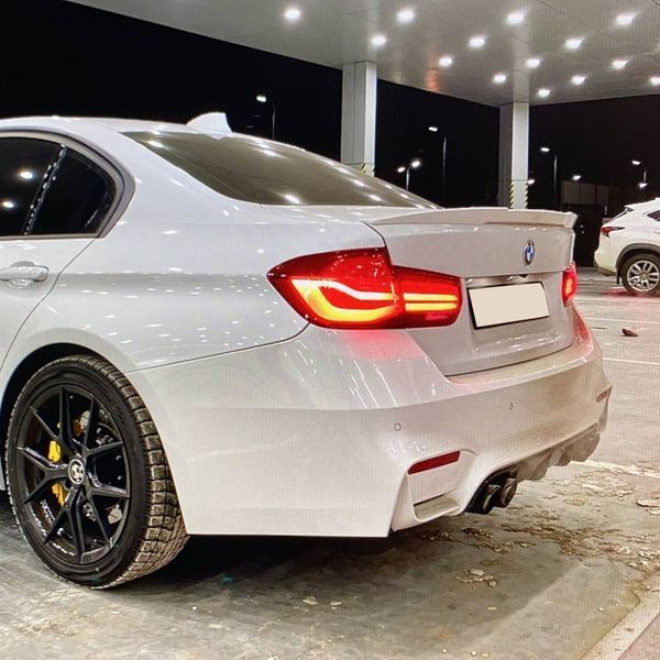 Комплект обвісу передній і задній бампер на BMW 3 F30 2012-2019 М стиль + пороги 240516 фото