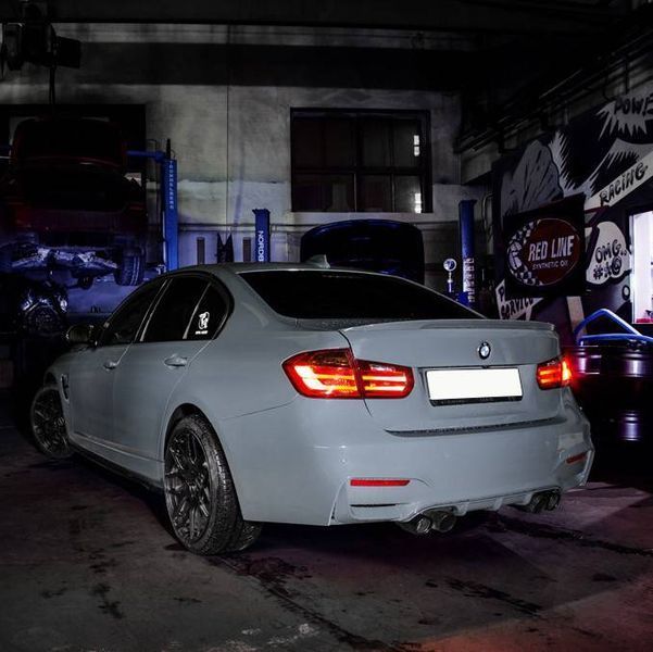 Комплект обвісу передній і задній бампер на BMW 3 F30 2012-2019 М стиль + пороги 240516 фото