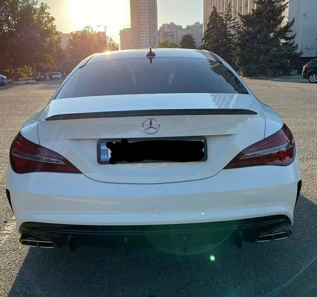 Комплект обвісу передній і задній бампер на Mercedes CLA-class C117 2013-2017 стиль CLA45 AMG 428571 фото