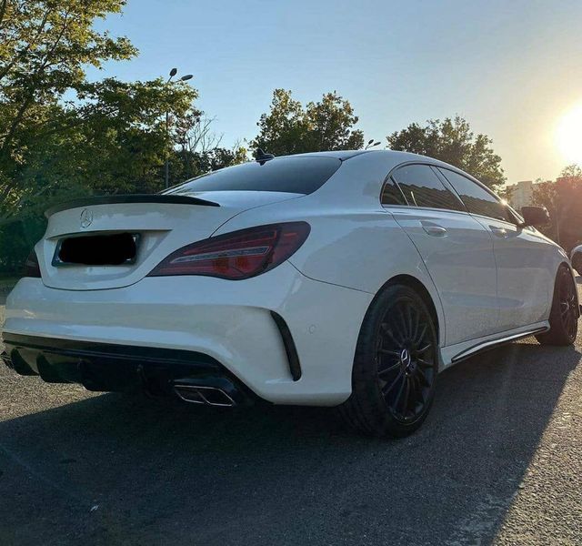 Комплект обвісу передній і задній бампер на Mercedes CLA-class C117 2013-2017 стиль CLA45 AMG 428571 фото