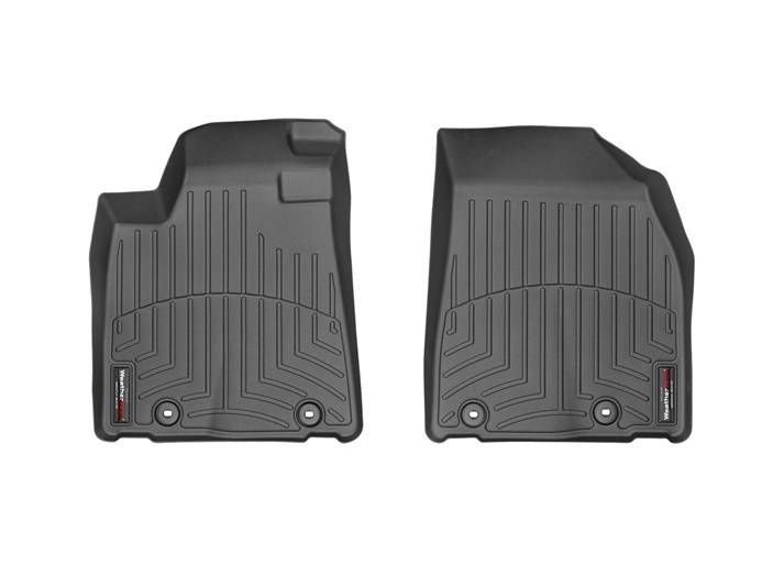 3D килимки для Lexus RX 2013-2015 чорні передні WeatherTech 444561 46544 фото