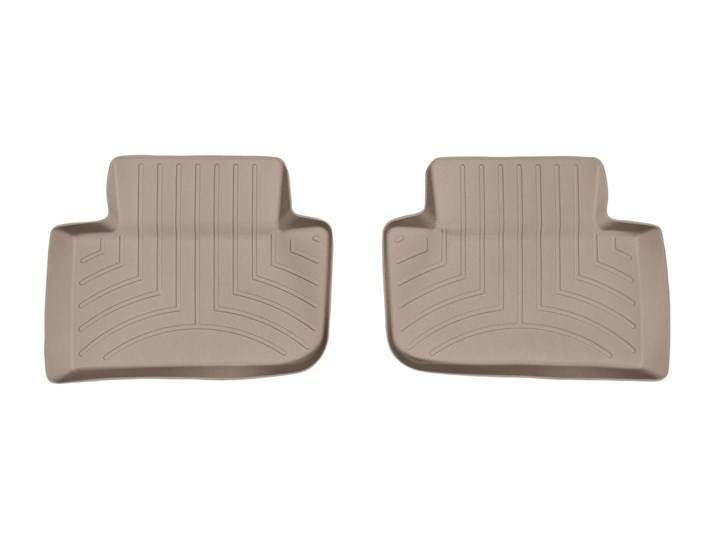 3D килимки для Porsche Macan 2014- бежеві задні WeatherTech 452303 98308 фото