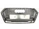 Решетка радиатора на Audi Q5 2016-2020 в стиле RSQ5 Silver Chrome 427351 фото 3