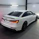 Спойлер на Audi A6 C8 2018- V1 чорний глянець 431456 фото 6