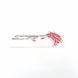Автологотип шильдик эмблема Dodge SRT Hellcat Head red chrome 265837 фото 4