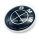 Автологотип емблема BMW X2 F39 2017-2022 - 74mm до задньої стійки з двох боків чорна 424734 фото 3