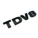 Автологотип емблема напис Land Rover TDV8 чорний глянець 423275 фото 2