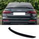 Спойлер на Audi A6 C8 2018- V1 чорний глянець 431456 фото 1