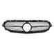 Решітка радіатора на Mercedes E-class W213 2020-2023 Diamond Black під камеру 522033 фото 1