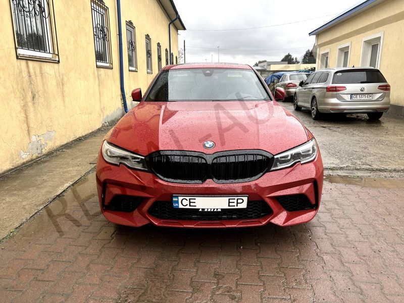 Передній бампер на BMW 3 G20, G21 2018-2022 стиль M2 428714 фото