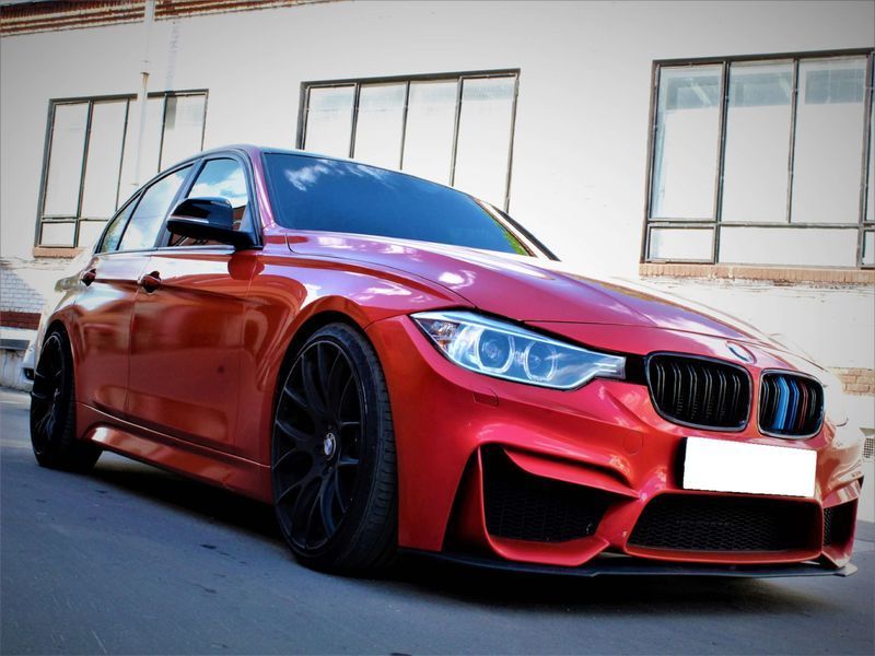 Ноздри M-color (Двойные M-Look) на BMW 3 F30, F31 2011-2018 429018 фото