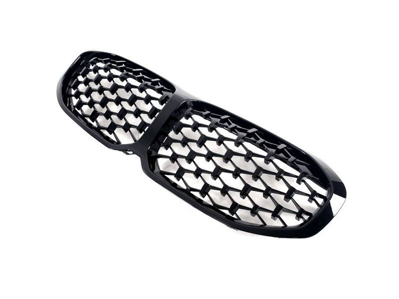 Решітка радіатора на BMW 1 F40, F41 2019-2023 Diamond Black 429102 фото