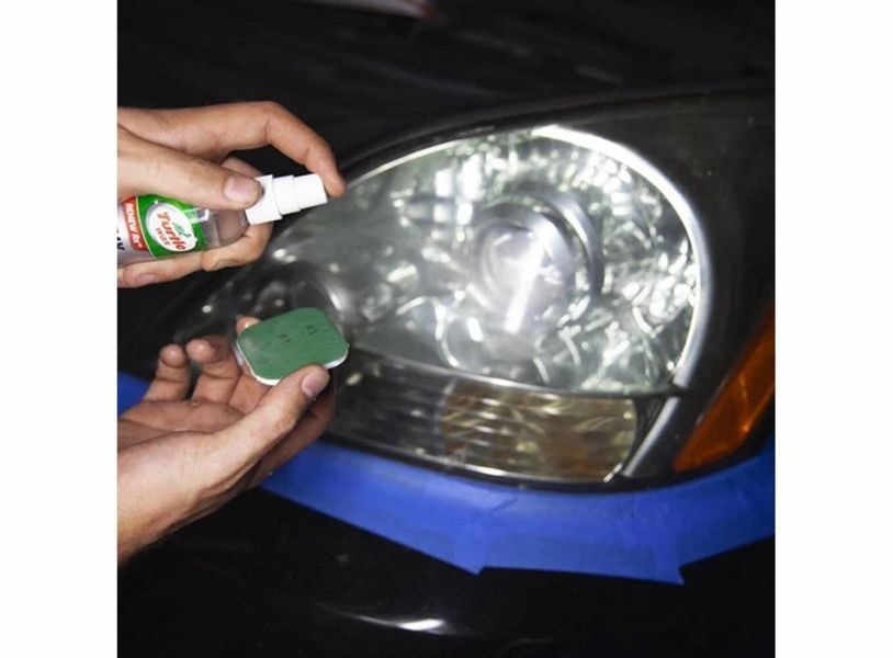 Набор для восстановления и полировки фар Turtle Wax Headlight Lens Restorer 361835 фото