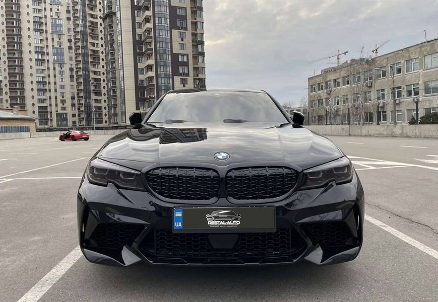 Передній бампер на BMW 3 G20, G21 2018-2022 стиль M2 428714 фото