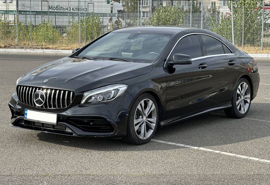 Комплект обвісу передній і задній бампер на Mercedes CLA-class C117 2013-2017 стиль CLA45 AMG 428571 фото