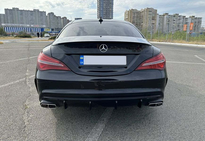 Комплект обвісу передній і задній бампер на Mercedes CLA-class C117 2013-2017 стиль CLA45 AMG 428571 фото