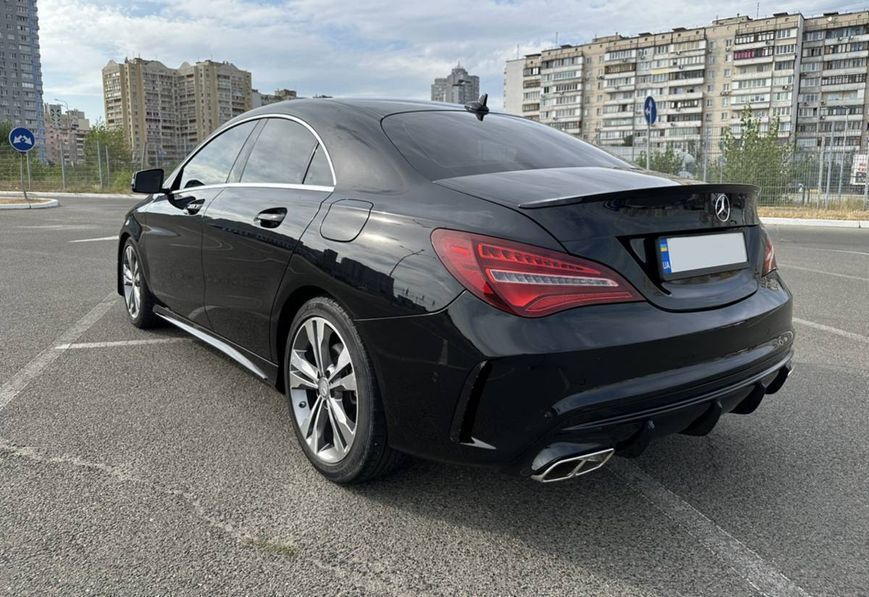 Комплект обвісу передній і задній бампер на Mercedes CLA-class C117 2013-2017 стиль CLA45 AMG 428571 фото