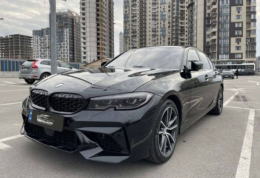 Передній бампер на BMW 3 G20, G21 2018-2022 стиль M2 428714 фото
