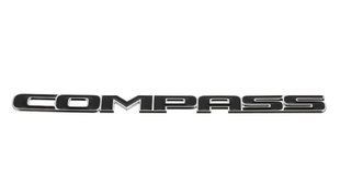Автологотип напис Jeep Compass 2017-2022 хром чорний глянець 68292421AA 521636 фото